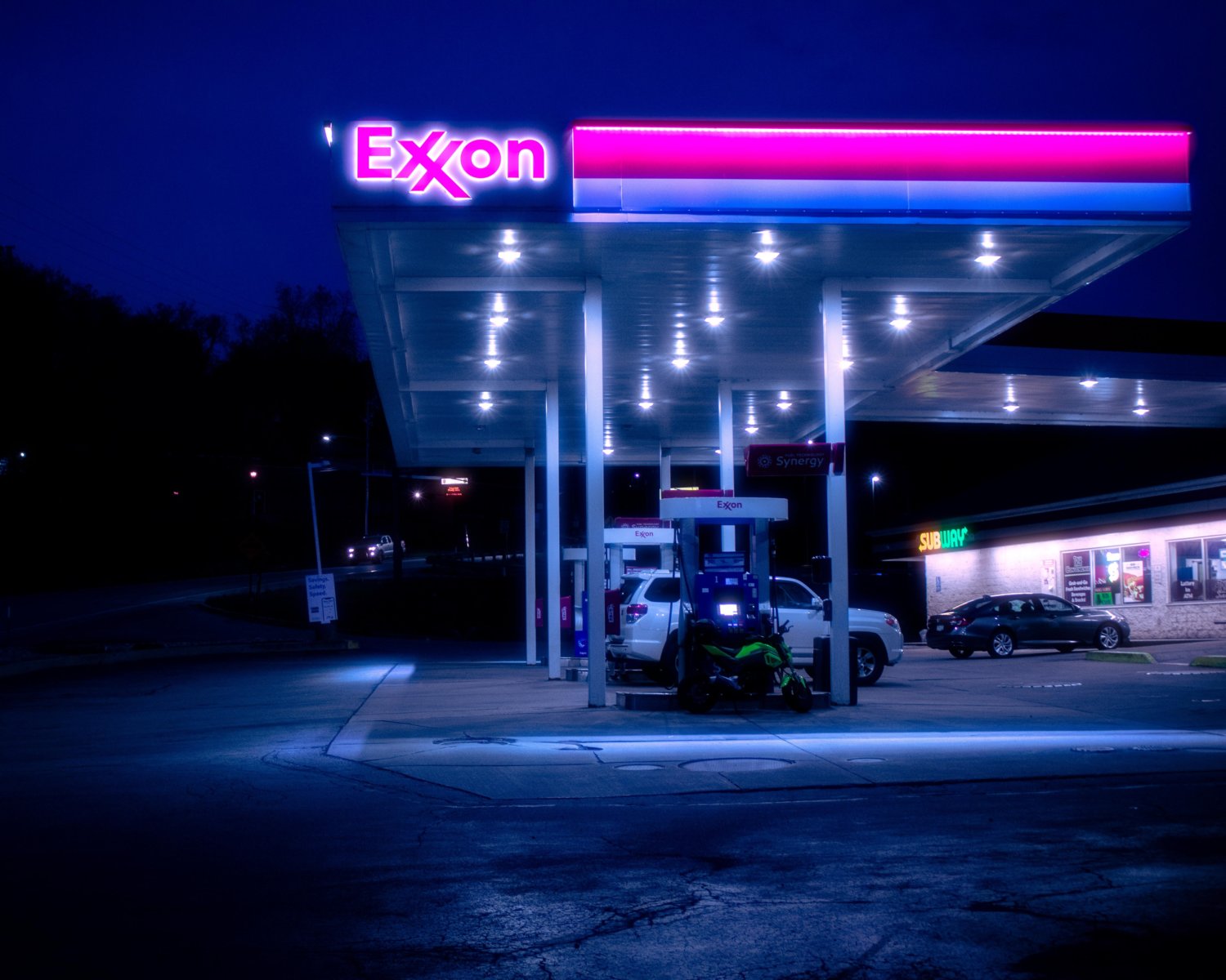 Exxon Mobil Gas Station