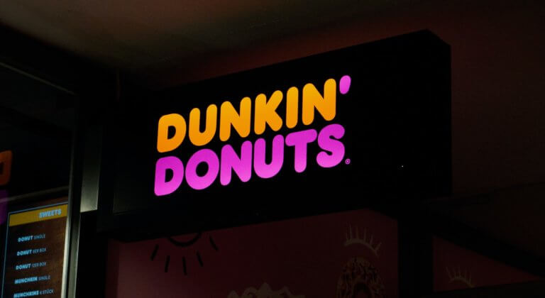 Dunkin Donuts Sign
